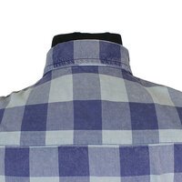 Replika 81333 Pure Cotton Twin Pocket Check Fashion Shirt