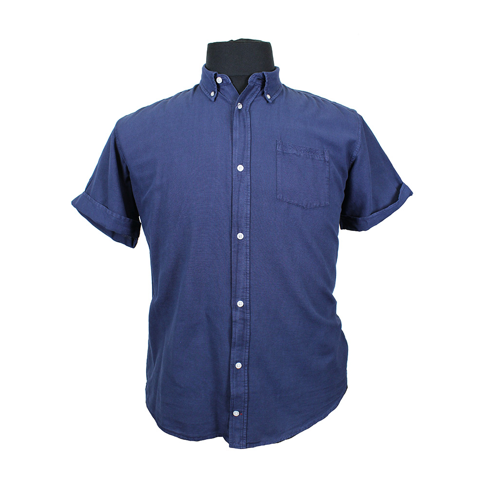 North 56 81153 Pure Cotton Linen Look Fashion Shirt