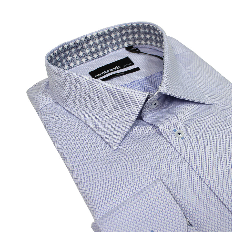 Rembrandt VSF6770 Pure Cotton Classic Micro Pattern Shirt