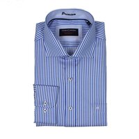 Casa Moda 51800 Pure Cotton Herringbone Stripe Pattern Shirt