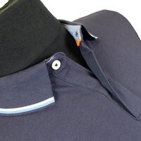 North 56 81141 Pique Cotton with Trim Collar Pocket Polo