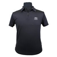 North 56 81136 Cool Effect Stretch Latitude Logo Zip Polo