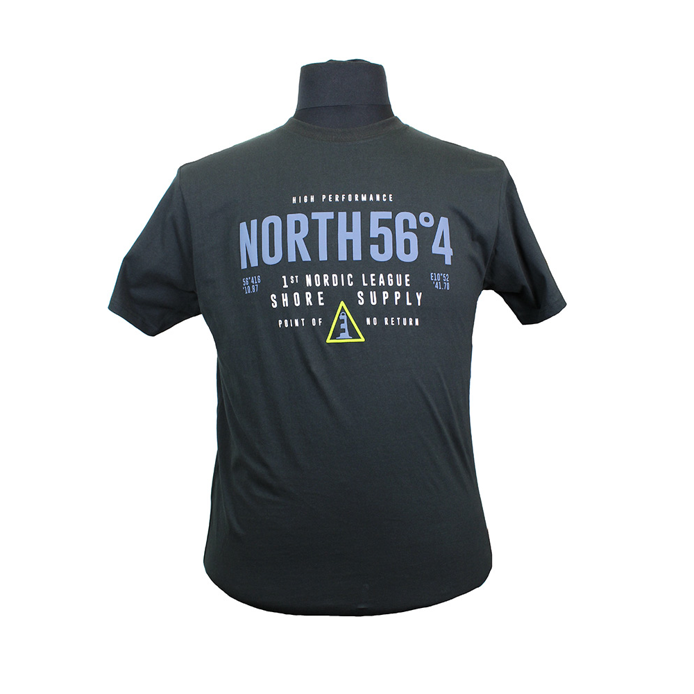 North 56 81132 Cotton Nordic League Print Tee