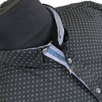 D555 11421 Pure Cotton Small Dot Pattern Fashion Shirt