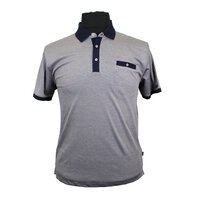 Kitaro 181569 Cotton Mix Marl Pattern Fashion Polo with Pocket