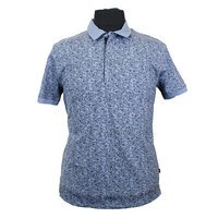 Kitaro 181568 Pure Cotton Paisley Pattern Fashion Polo