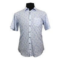 Pureshirt Platinum S184 Cotton Rich Paisley Pattern Fashion Shirt