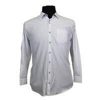 Pureshirt Platinum S182 Cotton Rich Slub Self Pattern Fashion Shirt