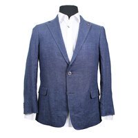 Rembrandt BU1279 Pure Linen Micro Check Fashion Jacket