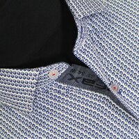 Casa Moda 29017 Stretch Cotton Droplet Pattern Shirt