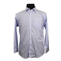 Casa Moda 29411 Pure Cotton Narrow Stripe with Pattern Shirt