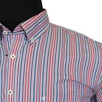 Casa Moda Stretch Cotton Multi Stripe Shirt