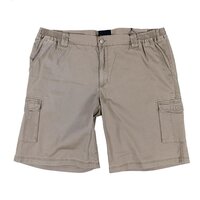 North56 Pure Cotton Belt Loop Elasticated Waist Cargo Short