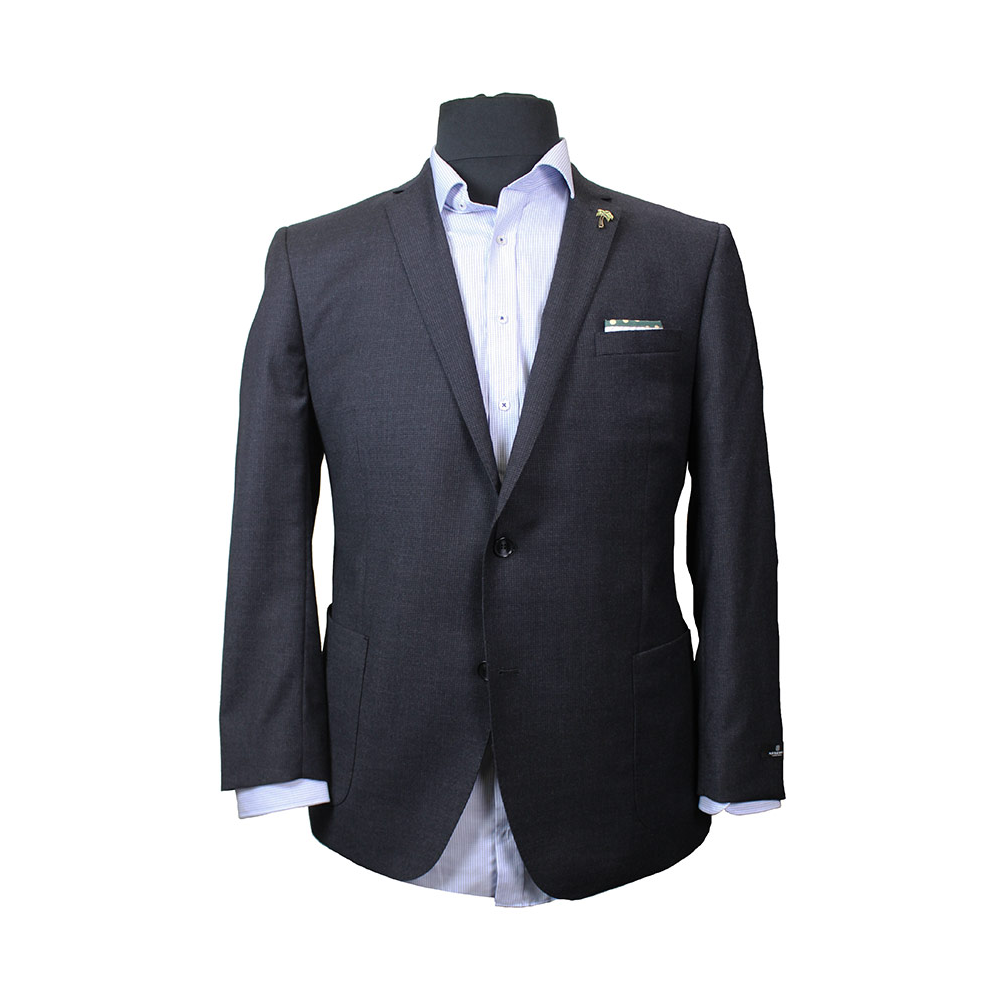 Savile Row DJ2 Pure Wool Houndstooth Weave Sports Coat