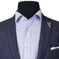 Savile Row DJ1 Pure Wool Houndstooth Weave Sports Coat