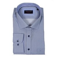 Casa Moda 29210 Easy Care Cotton Mini Diamond Pattern Business Shirt