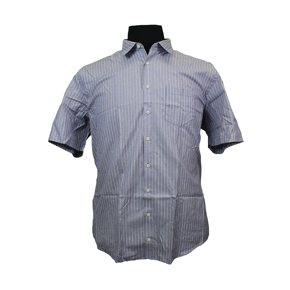 Casa Moda 28702 Cotton Comfort Fit Wide Stripe Shirt