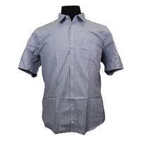 Casa Moda 28702 Cotton Comfort Fit Wide Stripe Shirt
