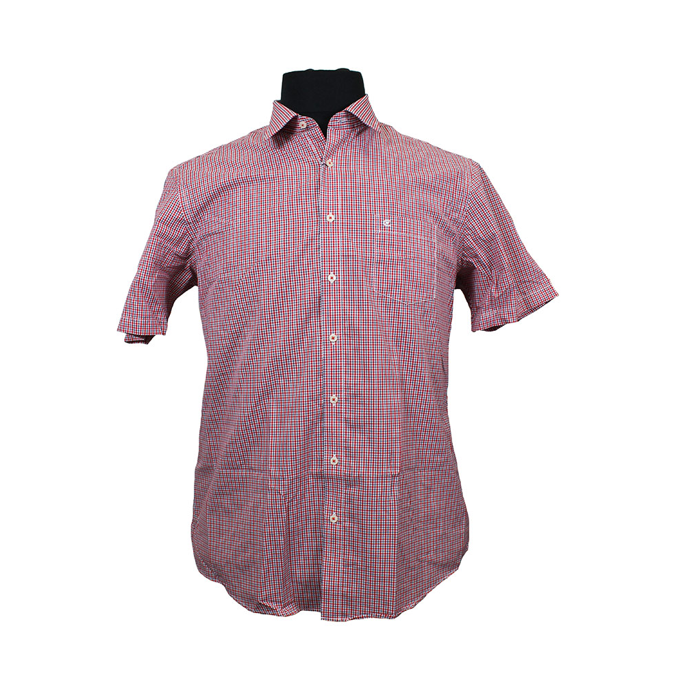 Casa Moda 30785 Cotton Comfort Fit Mini Check Casual Shirt