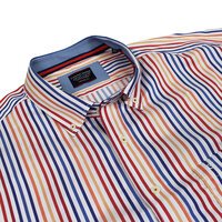 Casa Moda 21983 Cotton Casual Fit Multi Stripe Casual Shirt