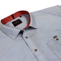 Casa Moda 24836 Cotton Casual Fit Mini Stripe Casual Shirt