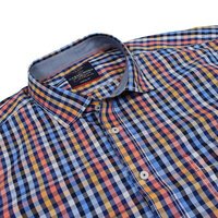 Casa Moda 24054 Cotton Multi Colour Check Casual Shirt
