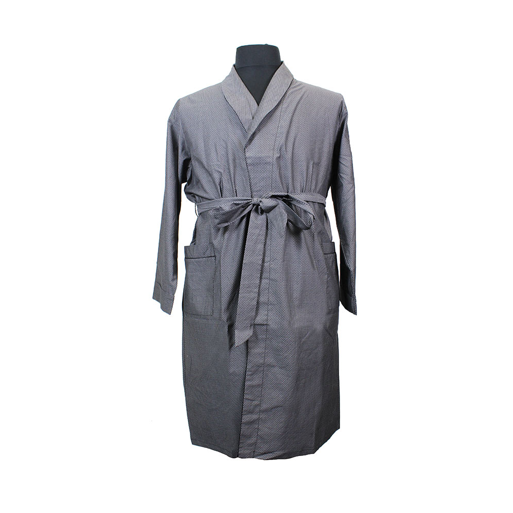Pierre Cardin G10 915 Shawl Collar Lattice Design  Robe