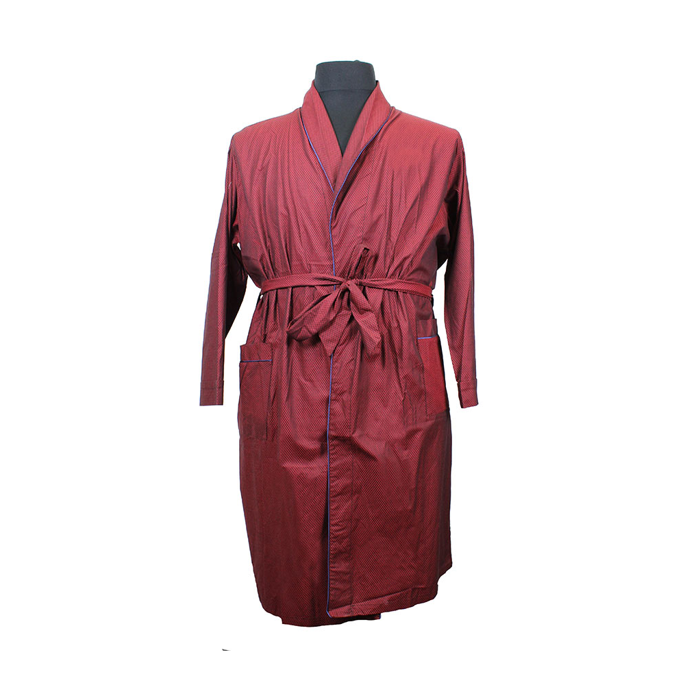 Pierre Cardin G10 915W Shawl Collar Lattice Design  Robe