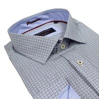 Casa Moda 28186 Easy Care Cotton Circles Pattern Shirt