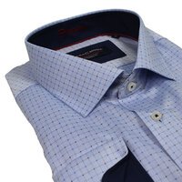Casa Moda 28182 Non Iron Cotton Mini Check Shirt
