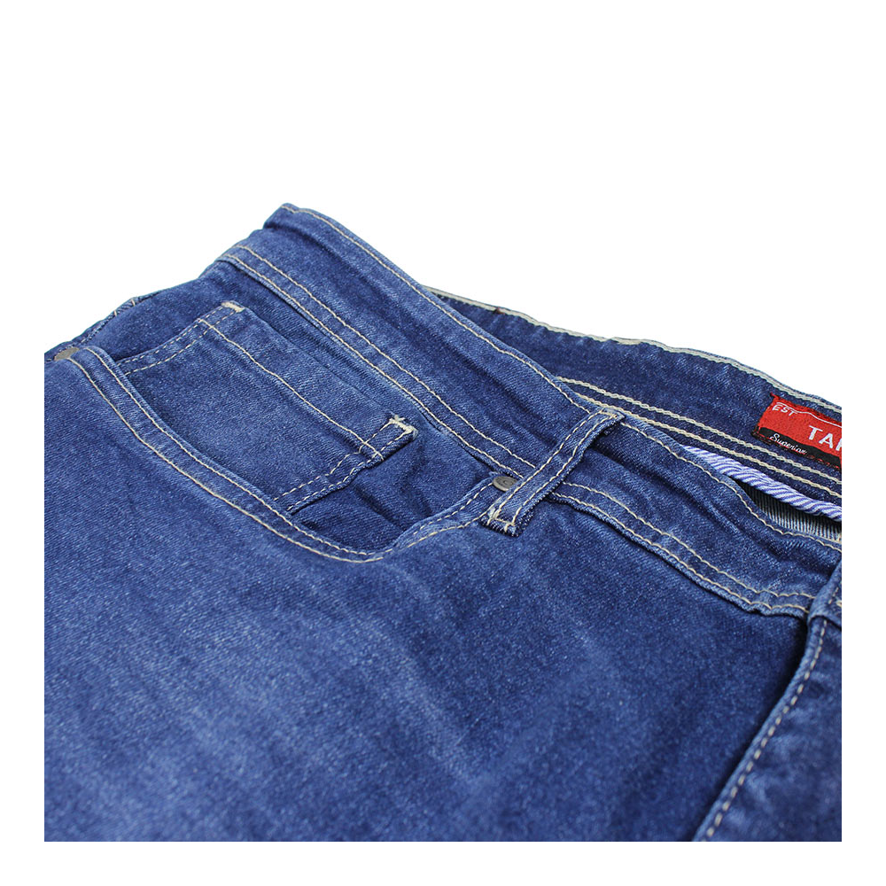 D555 Duke Big & Tall Black Stretch Jeans – Tapered Fit, Sizes 40-60 (KS15498)