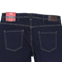 D555 15497 Stretch Denim Tapered Leg Plain Wash Jean