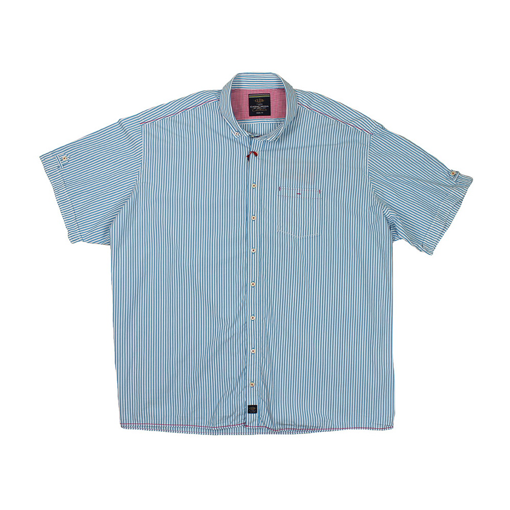 Casa Moda 21573 Casual Fit Cotton Wide Collar Shirt