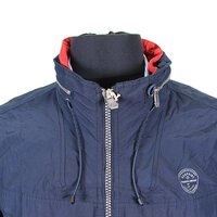 Redpoint Cotton Nylon Zip Jacket with Drawstring Waist & Hood