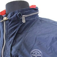 Redpoint Cotton Nylon Zip Jacket with Drawstring Waist & Hood
