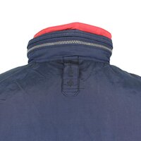 Redpoint Cotton Nylon Zip Jacket with Drawstring Waist & Hood