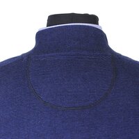 Casa Moda 4830066 Cotton Full Zip Ribbed Weave Knit