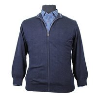 Casa Moda 004450 Cotton Full Zip Classic Knit