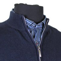 Casa Moda 004450 Cotton Full Zip Classic Knit