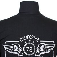 Kam 5226 Cotton Los Angeles Riders Print Tee