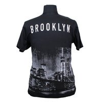 Kam 5229 Cotton Brooklyn Skyline Print Tee