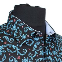 Berlin L438 Cotton Ornate Print Shirt