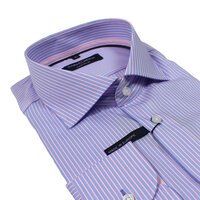 Casa Moda 3151600 Pure Cotton Vertical Stripe Fashion Shirt