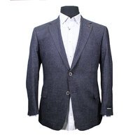 Rembrandt BV1379 Wool Cotton Linen Mix Houndstooth Pattern Jacket