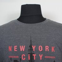 D555 16176 Cotton Rich New York City NYC Logo Fashion Tee