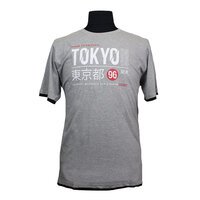 D555 16179 Cotton  Tokyo Urban Print Fashion Tee