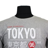 D555 16179 Cotton  Tokyo Urban Print Fashion Tee