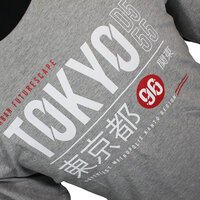 D555 16179 Cotton  Tokyo Urban Print Fashion Tee