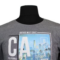 D555 16181 Cotton City of Angels Print Fashion Tee