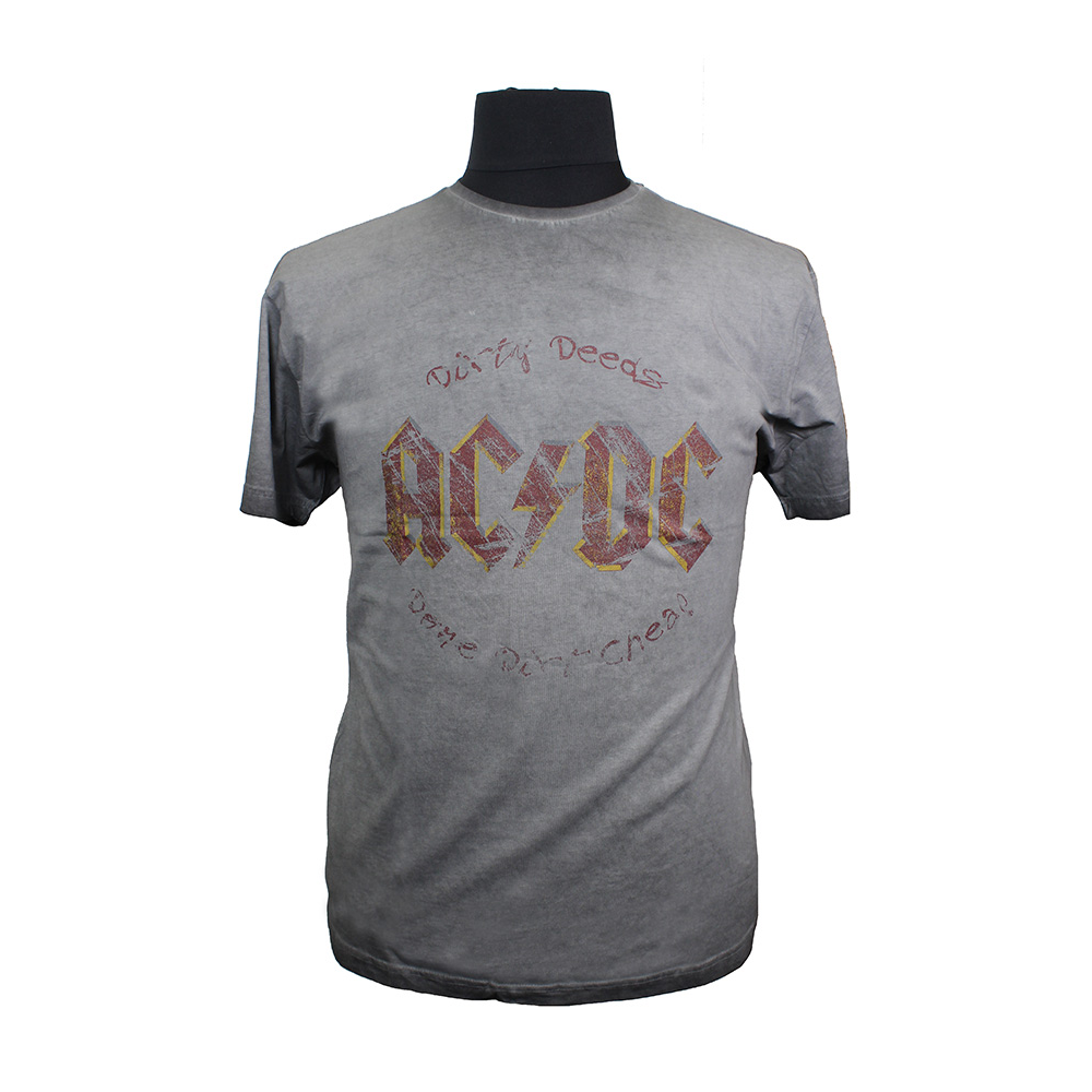 Replika 83373 Licensed ACDC Dirty Deeds Print Tee